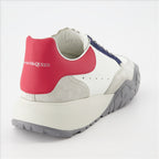 Sneaker Baskets Court Trainer Alexander McQueen Rojo Homme