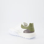 Tênis Baskets Court Trainer Alexander McQueen Verde Homme