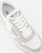 Sneaker Baskets Downtown Prada Grau Femme