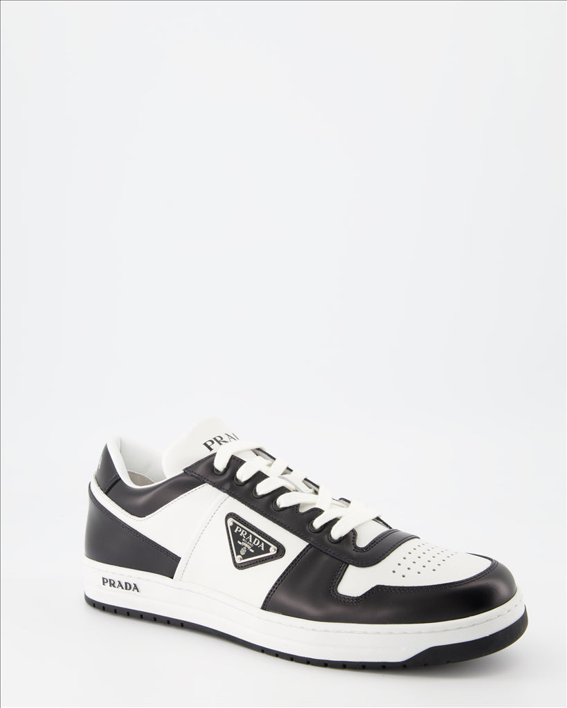 Sneaker Baskets Downtown Prada Schwarz Homme
