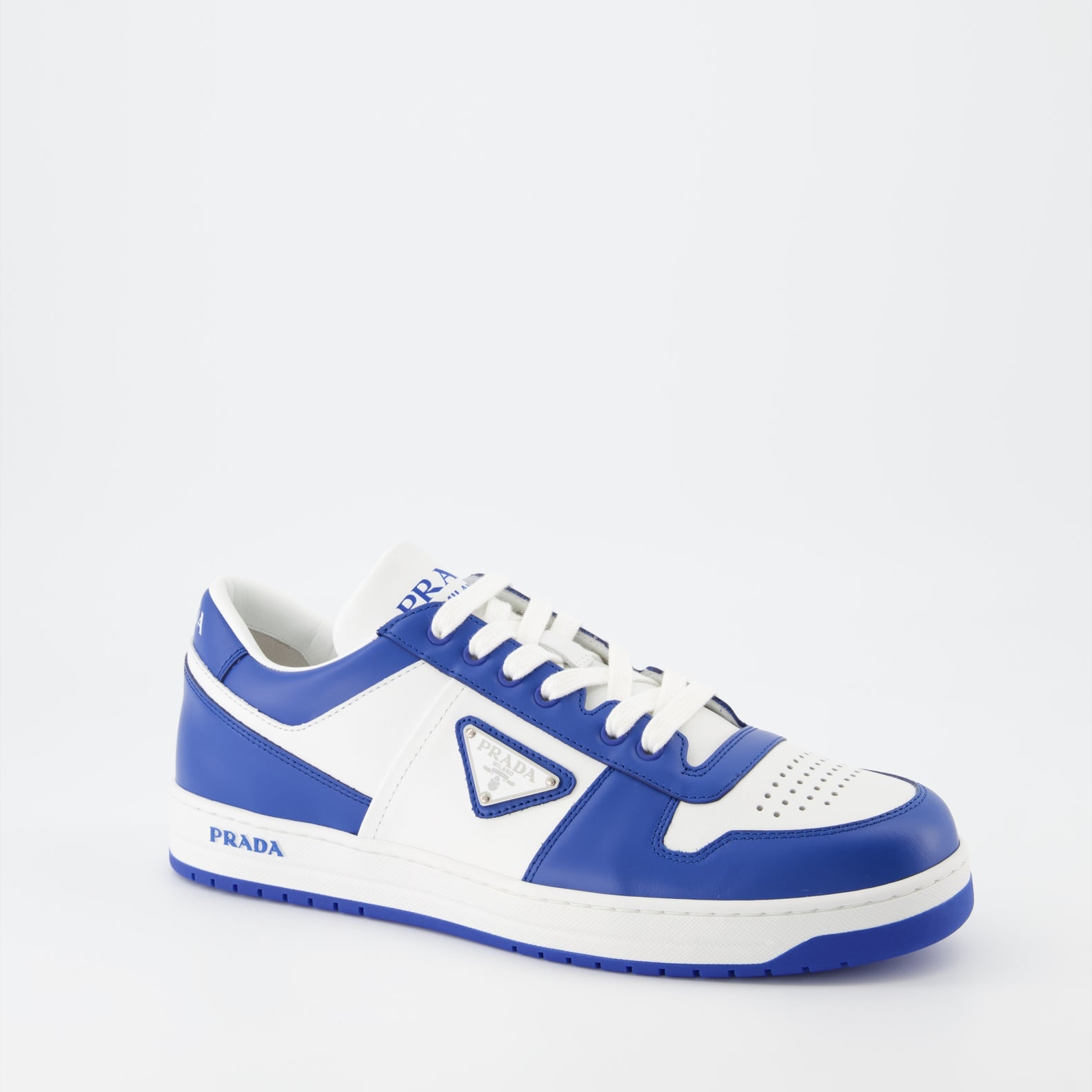 Sneaker Baskets Downtown Prada Blau Homme