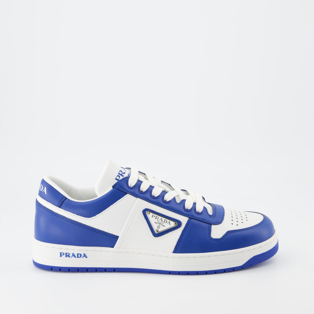 Sneaker Baskets Downtown Prada Blau Homme