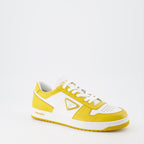 Sneaker Baskets Downtown Prada Weiß Homme