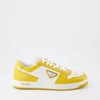 Sneaker Baskets Downtown Prada Weiß Homme