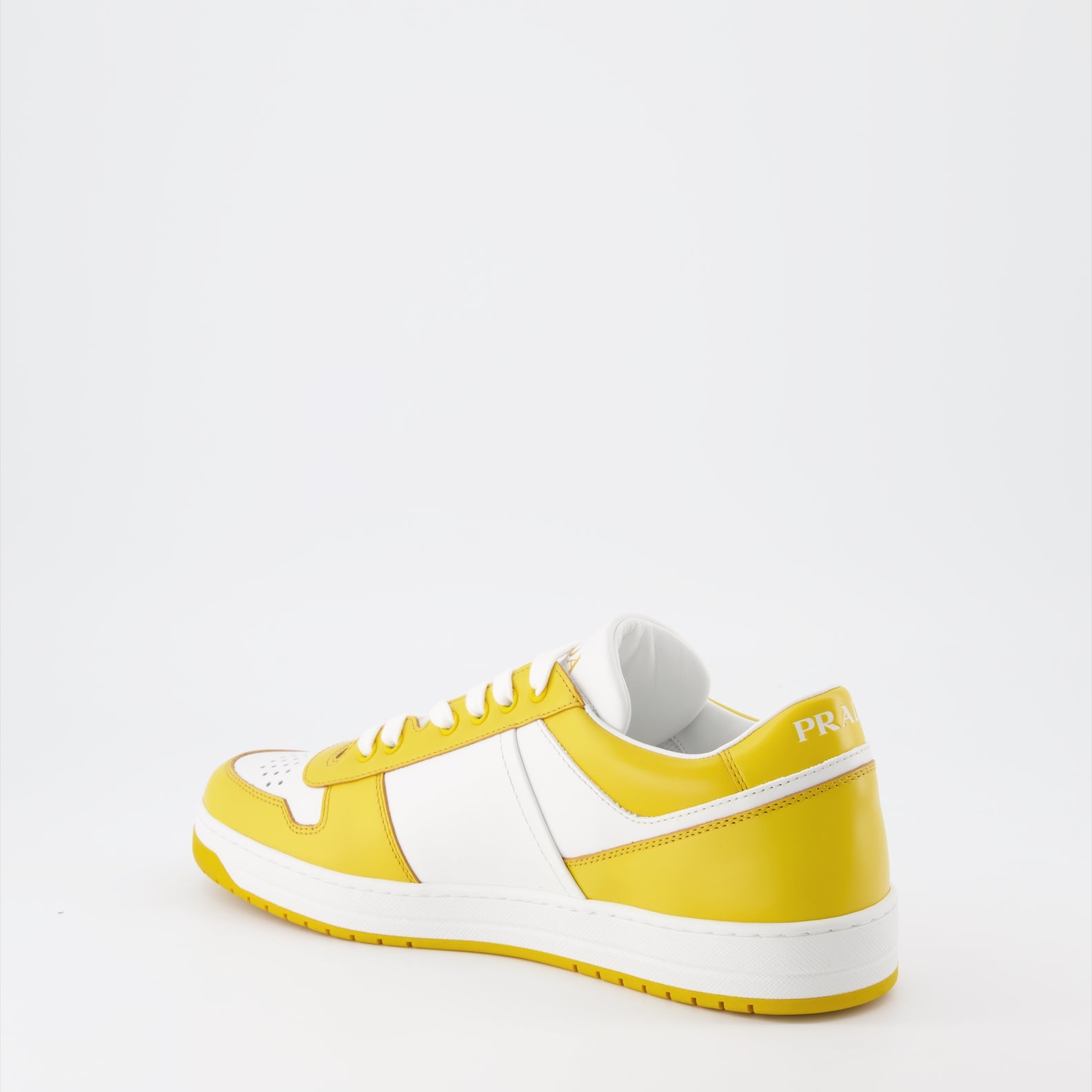 Sneaker Baskets Downtown Prada Weiß Homme