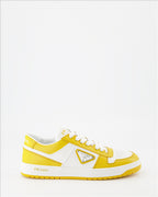Sneaker Baskets Downtown Prada Gelb Femme