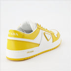 Sneaker Baskets Downtown Prada Gelb Femme