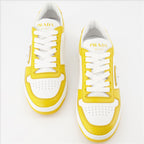 Sneaker Baskets Downtown Prada Gelb Femme
