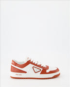 Sneaker Baskets Downtown Prada Rot Femme