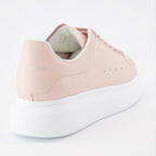 Sneaker Baskets en Calicot Alexander McQueen Rosa Femme