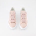 Sneaker Baskets en Calicot Alexander McQueen Rosa Femme