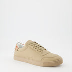 Sneakers Leather sneakers Burberry Beige Man