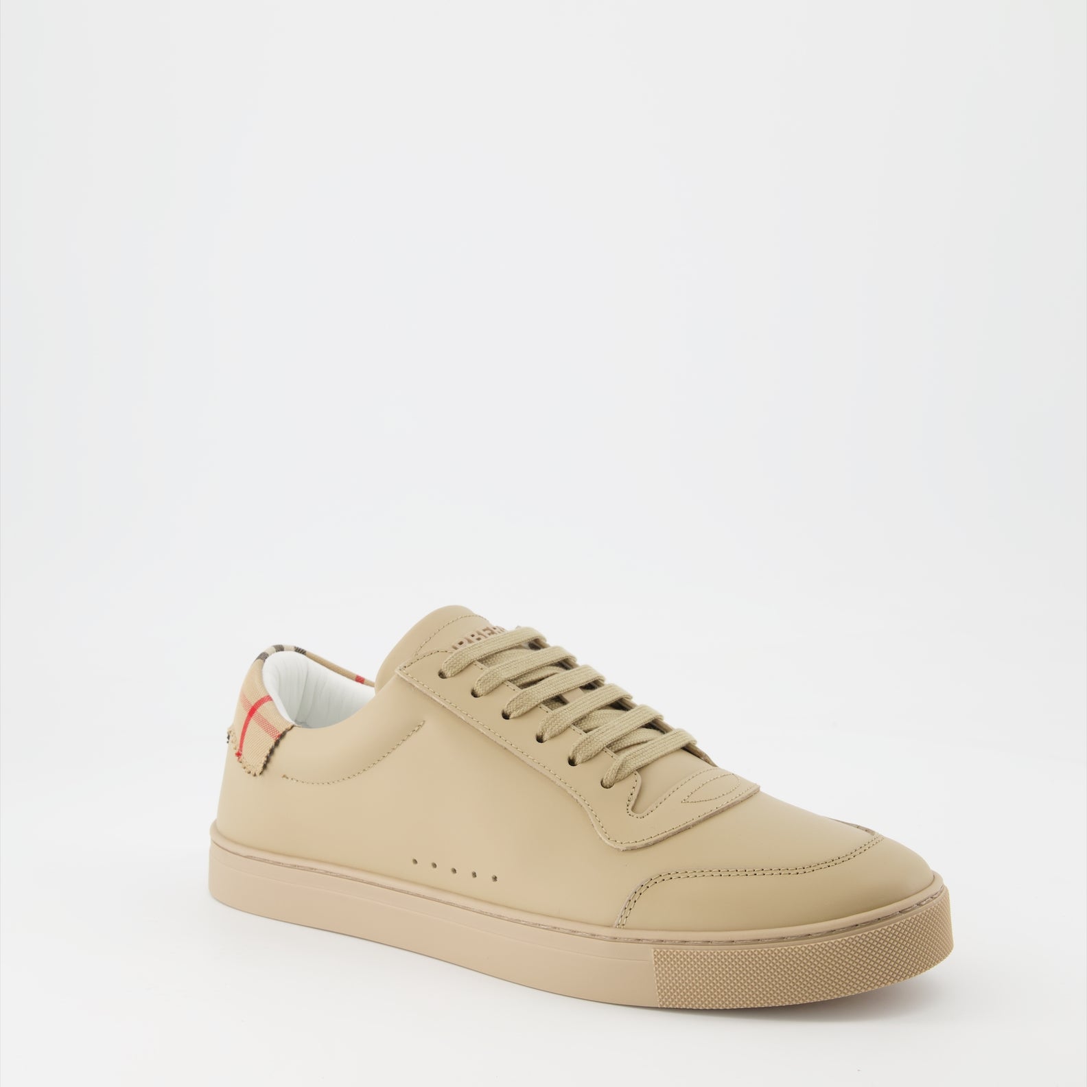 Sneakers Leather sneakers Burberry Beige Man