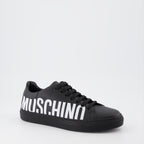 Sneakers Logo sneakers Moschino Black Man
