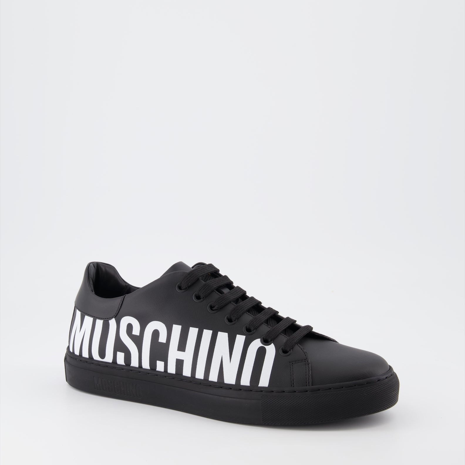 Sneakers Logo sneakers Moschino Black Man