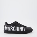 Sneakers Logo sneakers Moschino Black Man