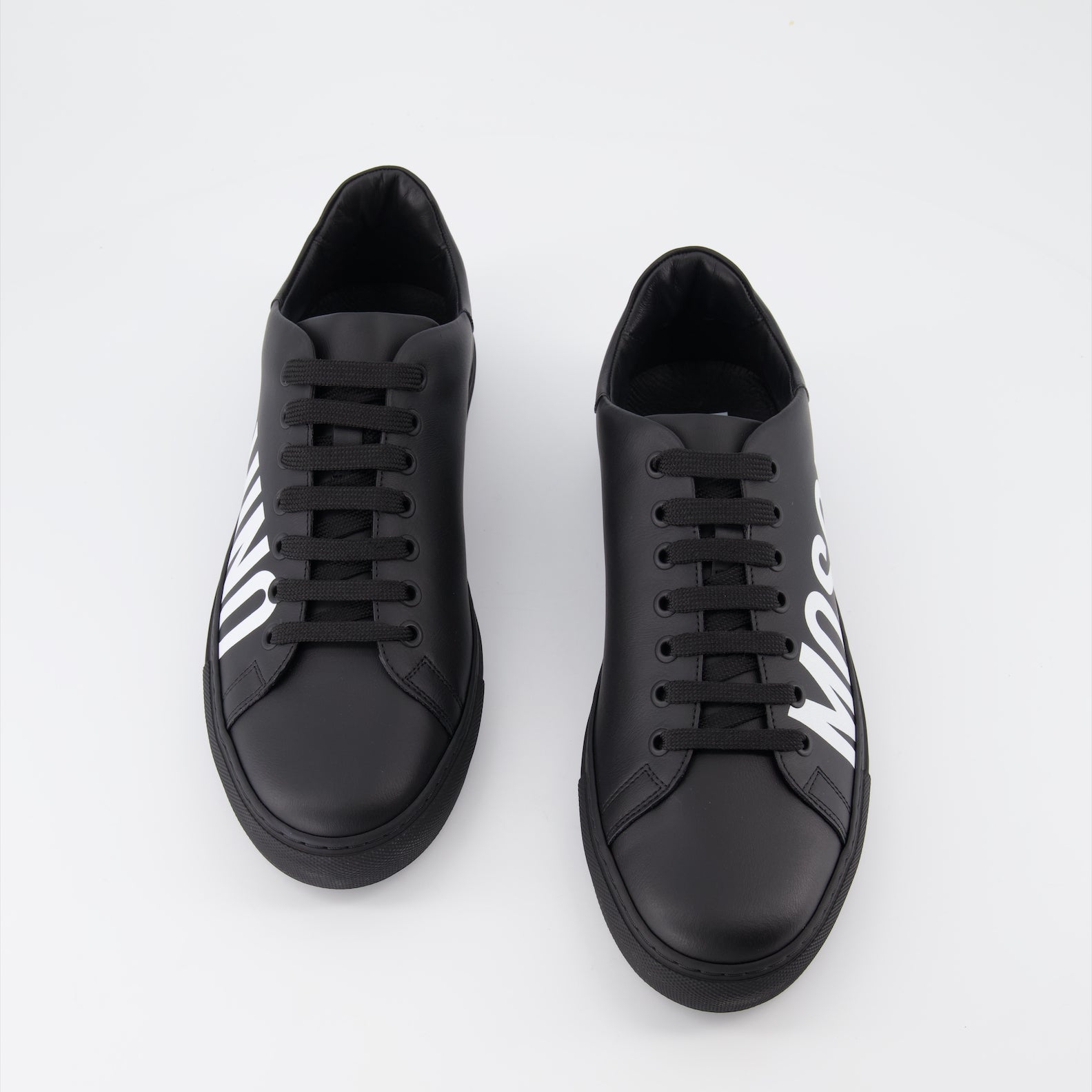 Sneakers Logo sneakers Moschino Black Man