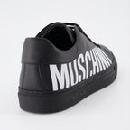 Sneakers Logo sneakers Moschino Black Man