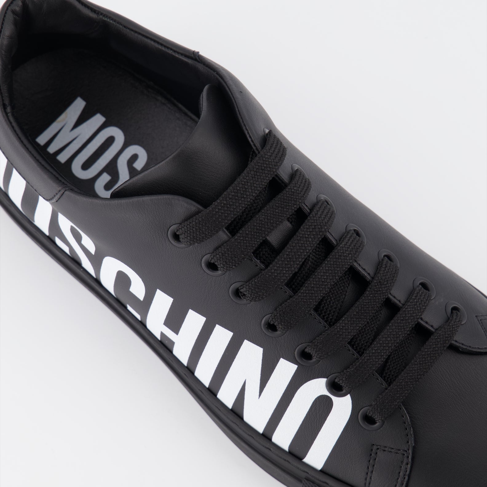 Sneakers Logo sneakers Moschino Black Man