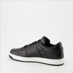 Sneaker Baskets en cuir Prada Schwarz Homme