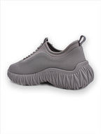 Baskets Baskets en jersey Miu Miu Gris Femme