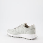 Sneaker Baskets en Re-Nylon Prada Grau Homme
