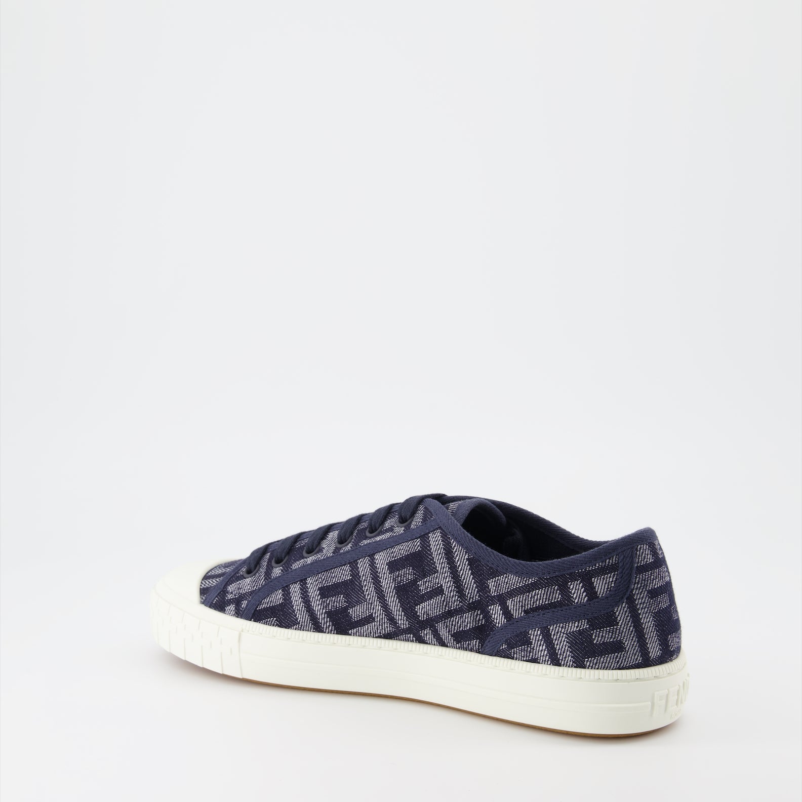 스니커즈 Baskets Fendi Domino Fendi 파란색 Homme