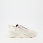 Tênis Baskets Fendi Flow Fendi Bege Femme