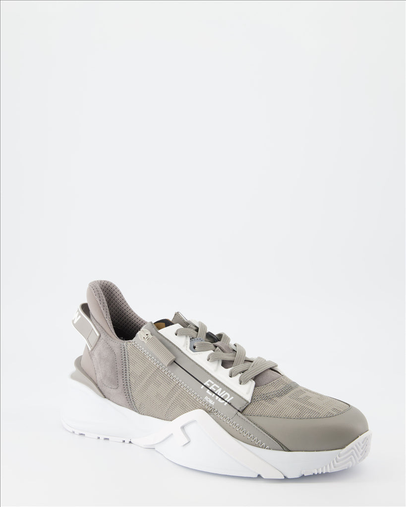 Sapatos sociais Baskets Fendi Flow Fendi Cinza Homme