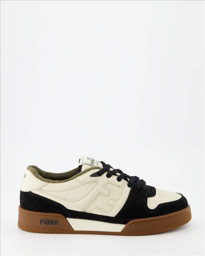 Baskets Baskets Fendi Match Fendi Noir Homme