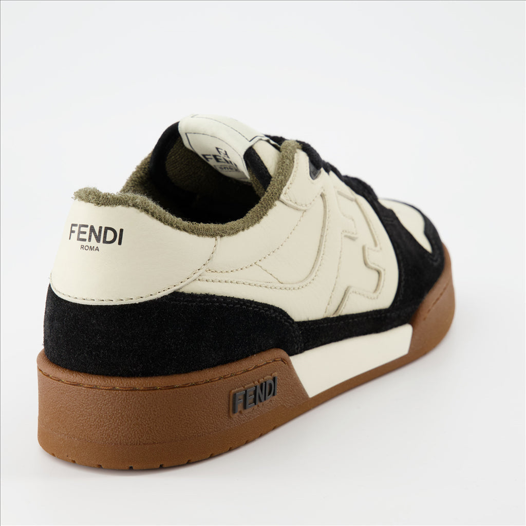 Baskets Baskets Fendi Match Fendi Noir Homme
