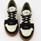 スニーカー フェンディ マッチ スニーカー Fendi 黒 男