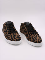 Baskets Baskets FF Fendi Marron Homme