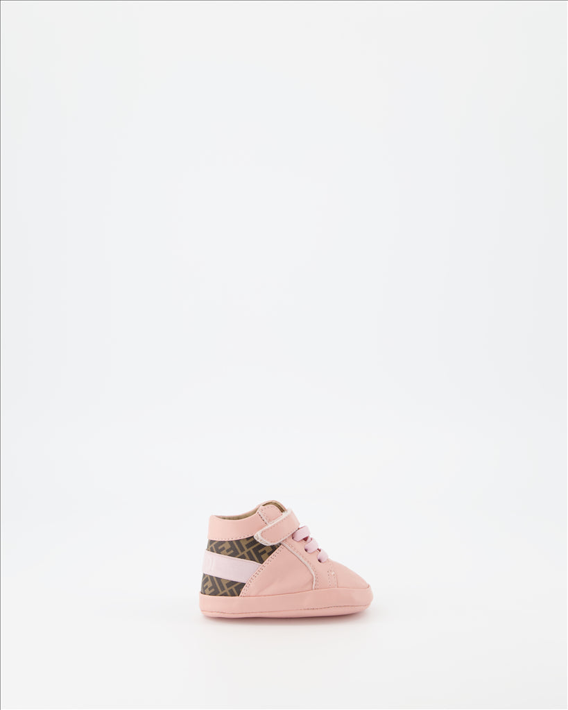 Shoes FF sneakers Fendi Pink Kids