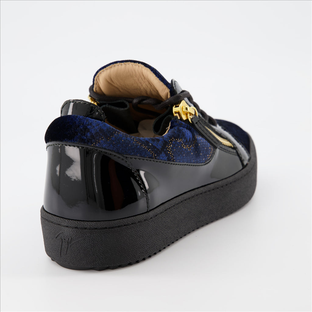 Sneakers Frankie sneakers Giuseppe Zanotti Blue Man