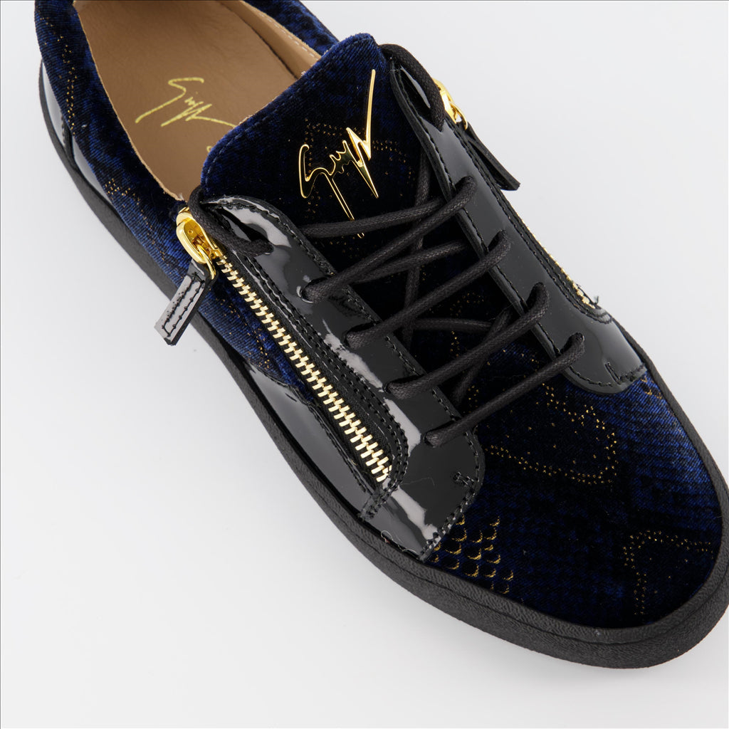 Sneakers Frankie sneakers Giuseppe Zanotti Blue Man