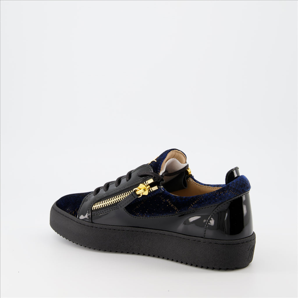 Sneakers Frankie sneakers Giuseppe Zanotti Blue Man