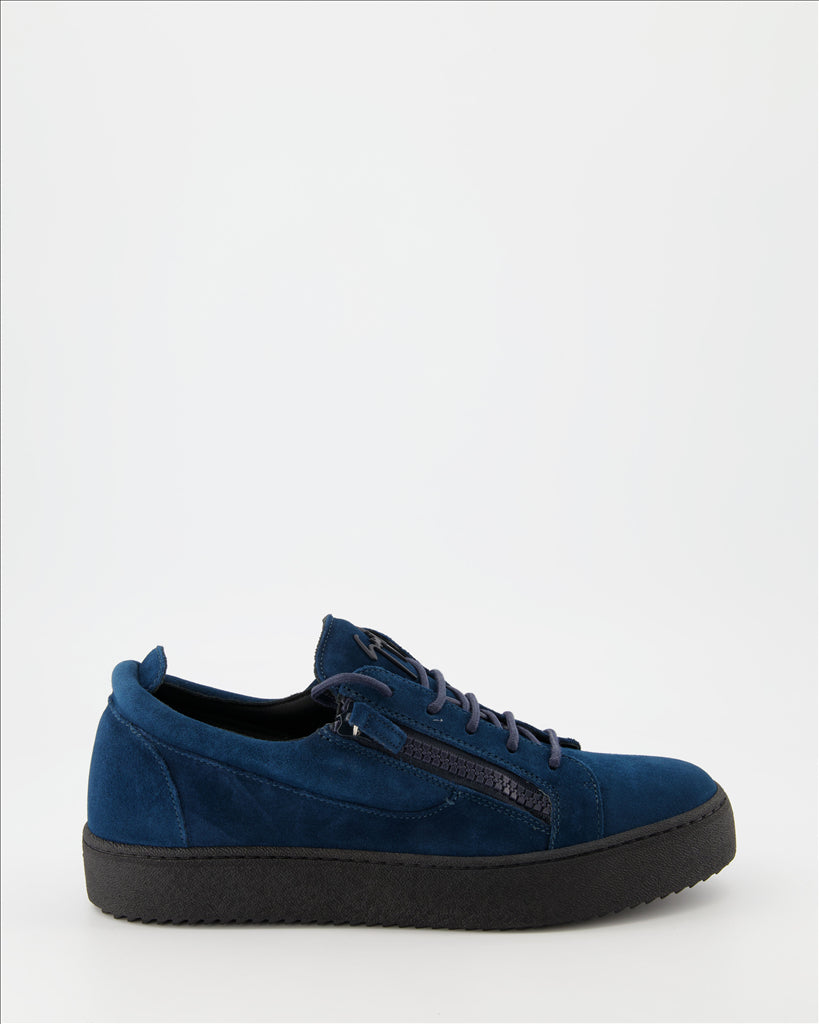 Sneakers Frankie sneakers Giuseppe Zanotti Blue Man