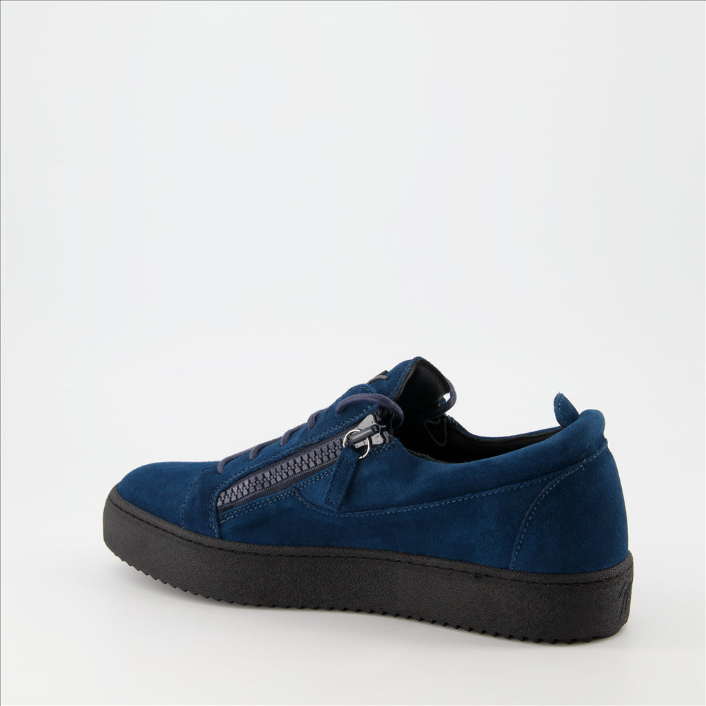 Sneakers Frankie sneakers Giuseppe Zanotti Blue Man