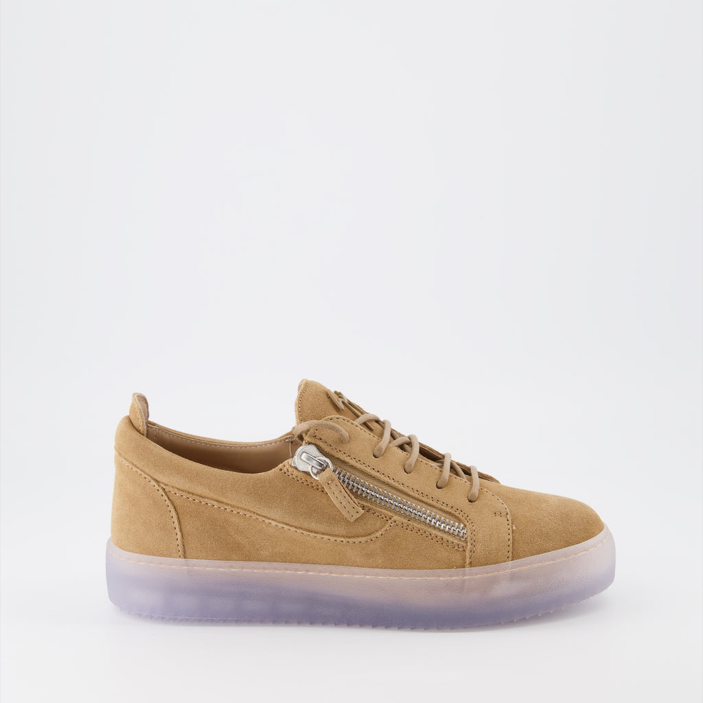 Sneaker Baskets Frankie Giuseppe Zanotti Braun Homme