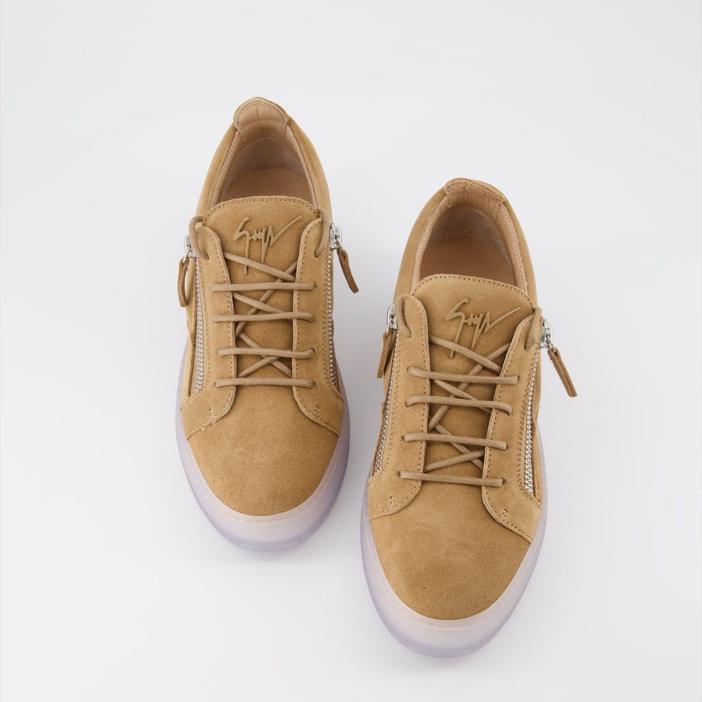 Sneaker Baskets Frankie Giuseppe Zanotti Braun Homme