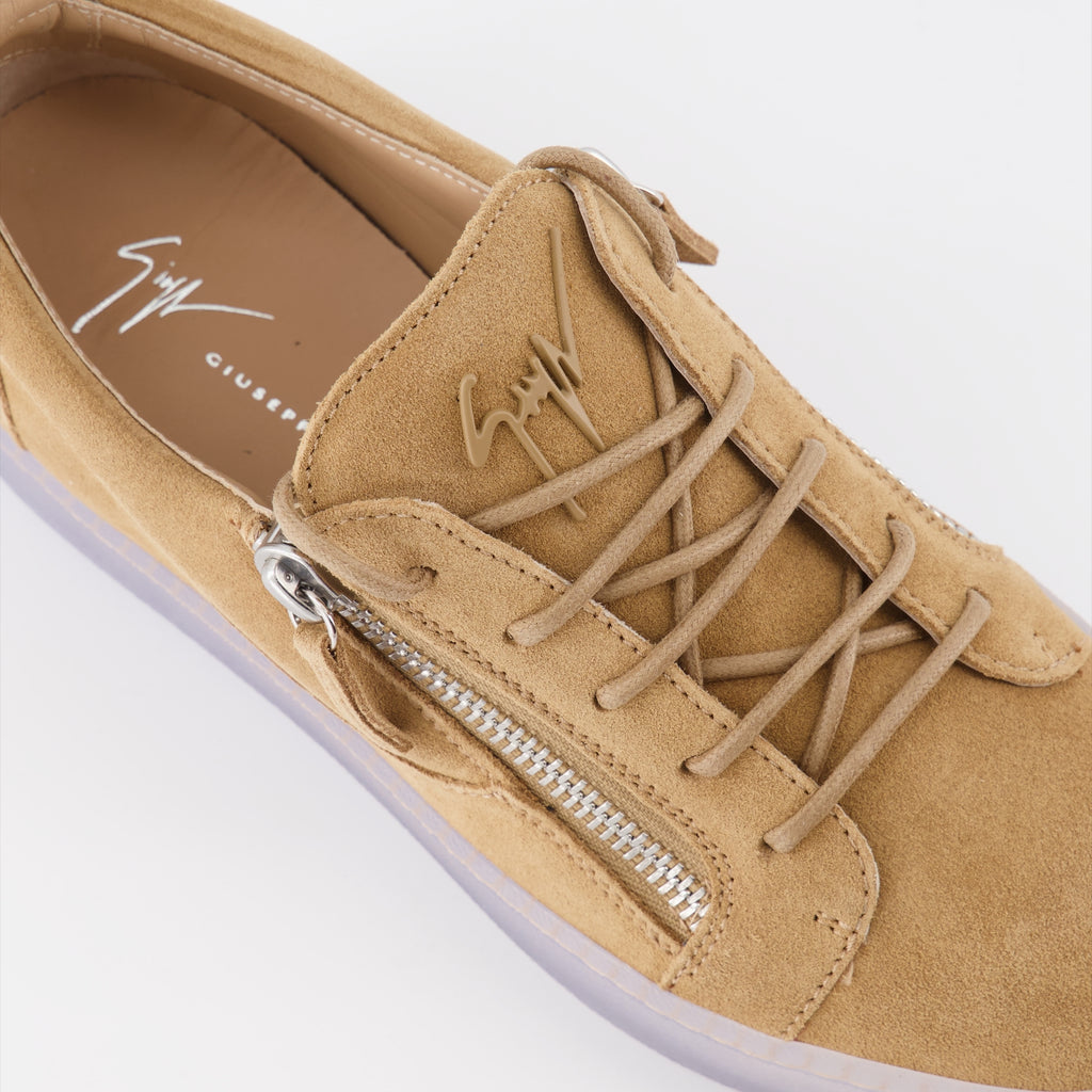 Sneaker Baskets Frankie Giuseppe Zanotti Braun Homme