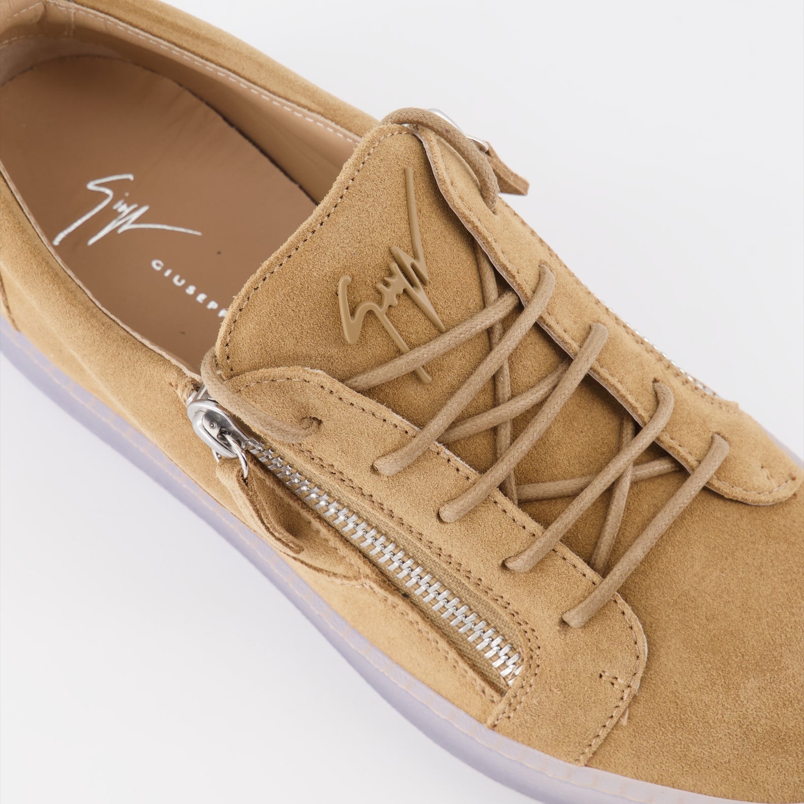 Sneaker Baskets Frankie Giuseppe Zanotti Braun Homme