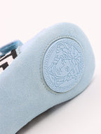 シューズ グレカスニーカー Versace 青 子供たち
