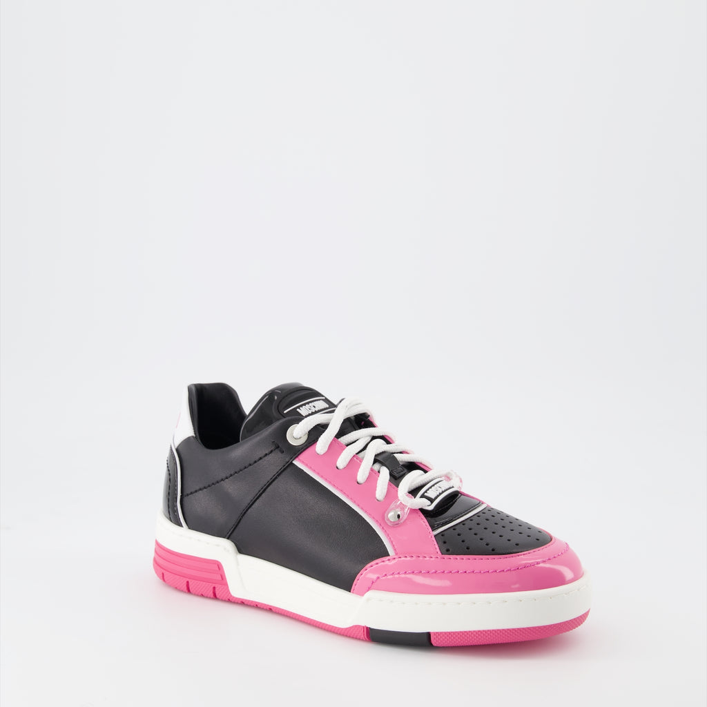Sneaker Baskets Kevin Moschino Negro Femme