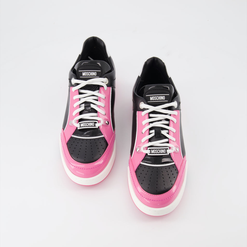 Sneaker Baskets Kevin Moschino Negro Femme