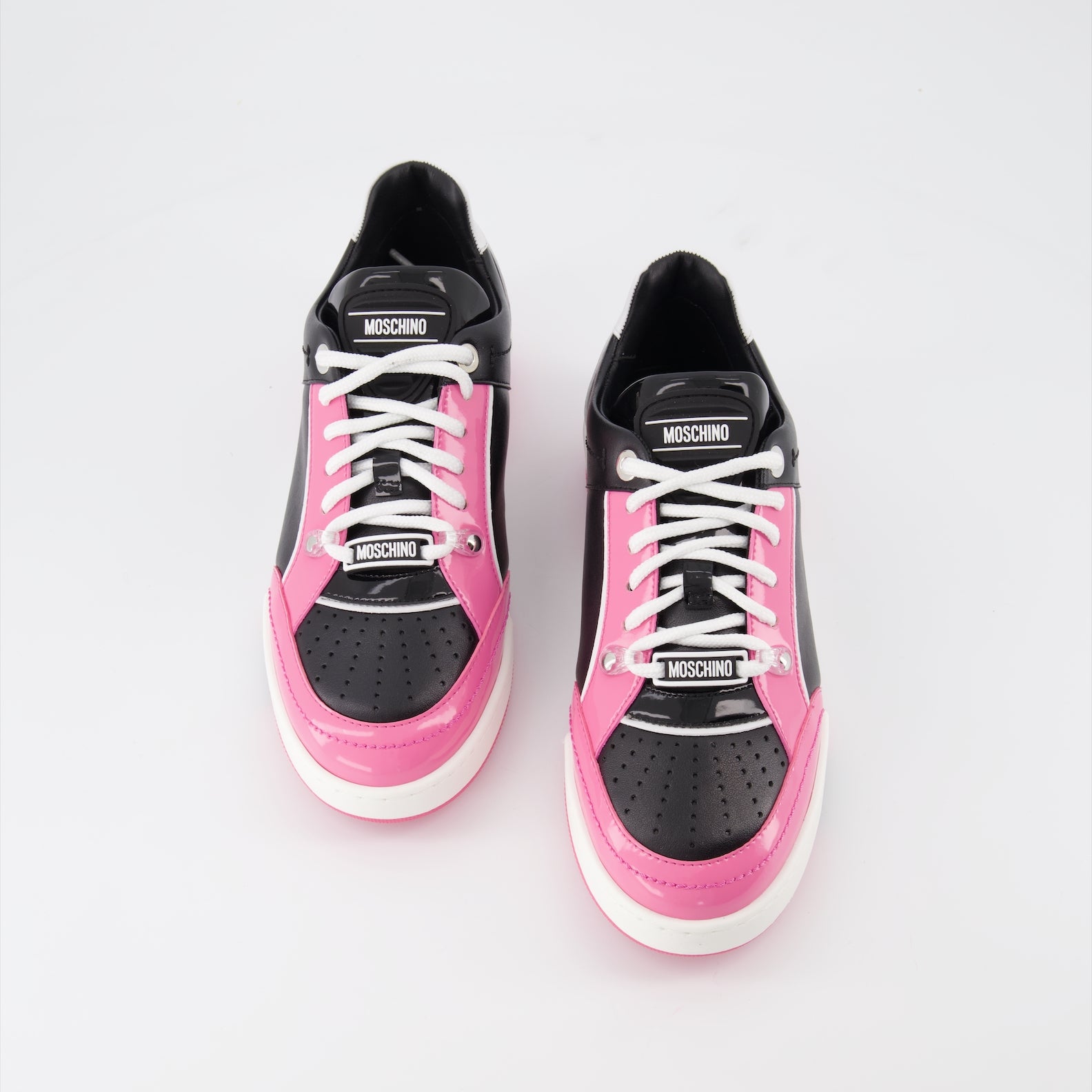 스니커즈 Baskets Kevin Moschino 검은색 Femme