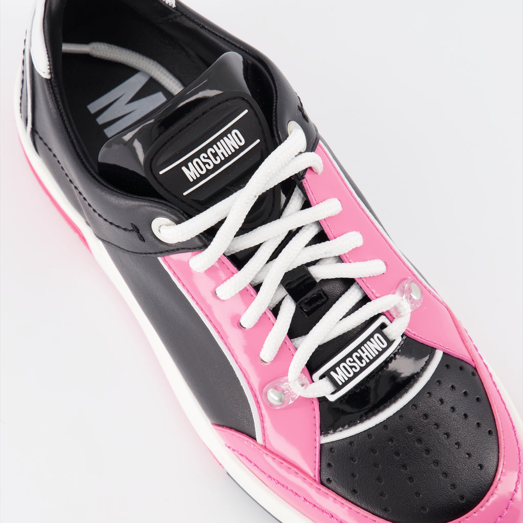 Sneaker Baskets Kevin Moschino Negro Femme