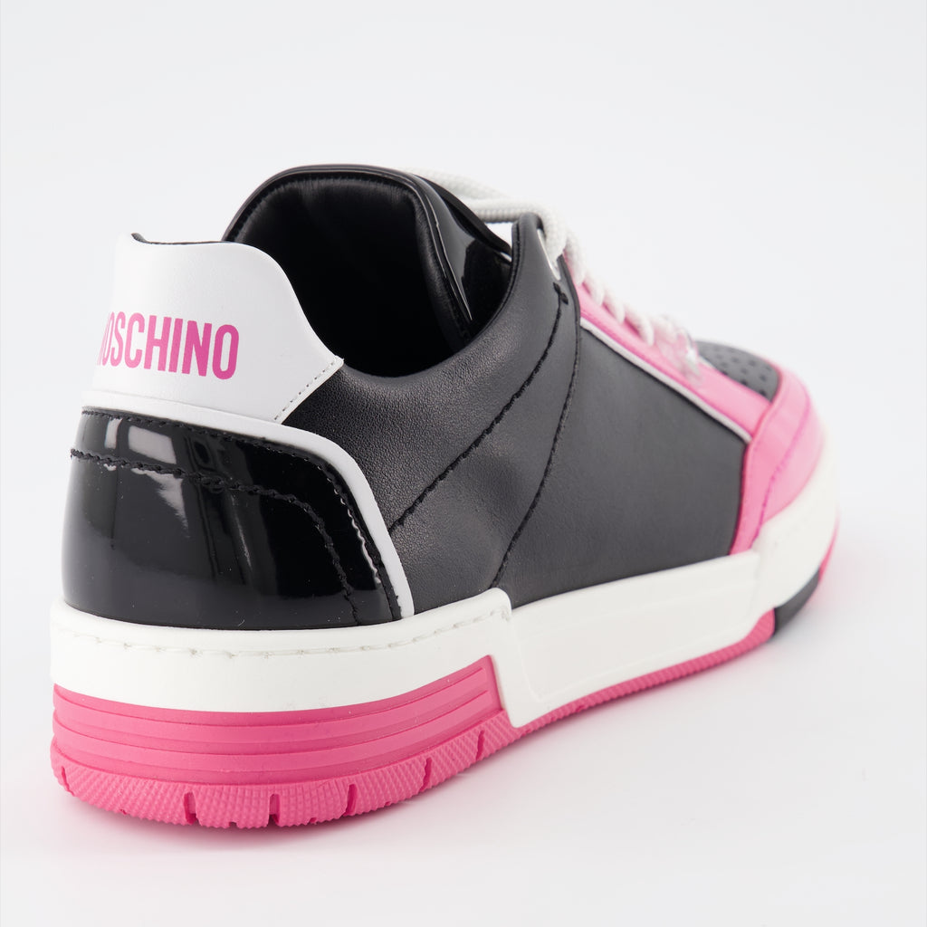 Sneaker Baskets Kevin Moschino Negro Femme