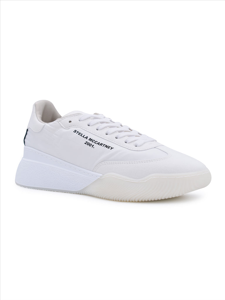 Sneaker Baskets Loop Blanc Stella McCartney Blanco Femme